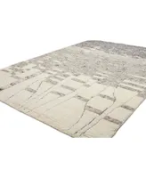 Bb Rugs Natural Wool Nat-20 Ivory/Gray 5' x 7'6" Area Rug