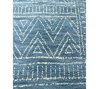 Bashian Veneto CL152 Azure 2'6" x 8' Runner Area Rug