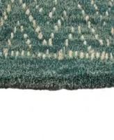 Bb Rugs Nico Nic 153 Teal Area Rug