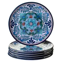 Certified International Talavera 6-Pc. Melamine Salad Plate