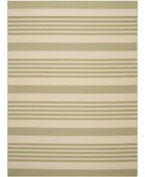 Safavieh Courtyard CY6062 Beige and Sweet Pea 9' x 12' Sisal Weave Outdoor Area Rug