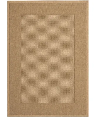 Safavieh Courtyard CY7987 Natural and Gold 6'7" x 6'7" Square Outdoor Area Rug