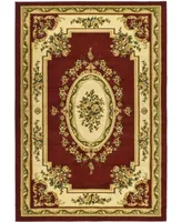 Safavieh Lyndhurst LNH218 Red and Ivory 4' x 6' Area Rug