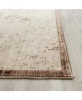 Safavieh Infinity INF566 Yellow and Brown 5'1" x 7'6" Area Rug