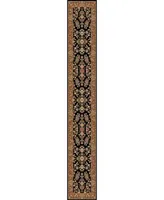 Safavieh Lyndhurst LNH331 Black and Tan 2'3" x 14' Runner Area Rug