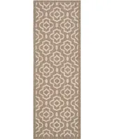 Safavieh Courtyard CY6926 and Bone 2'3" x 6'7" Sisal Weave Runner Outdoor Area Rug