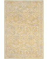 Safavieh Evoke EVK242 Ivory and Gold 10' x 14' Area Rug