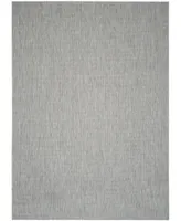 Safavieh Courtyard CY8521 Gray and Navy 9' x 12' Outdoor Area Rug