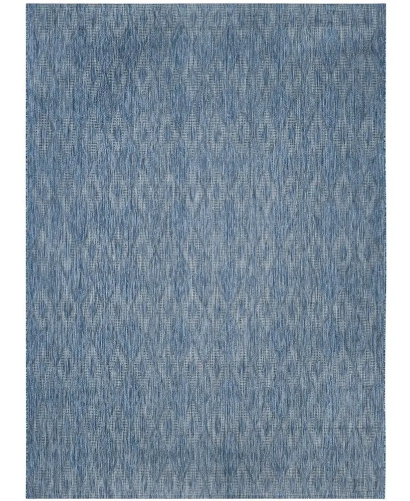 Safavieh Courtyard CY8522 Navy 9' x 12' Sisal Weave Outdoor Area Rug