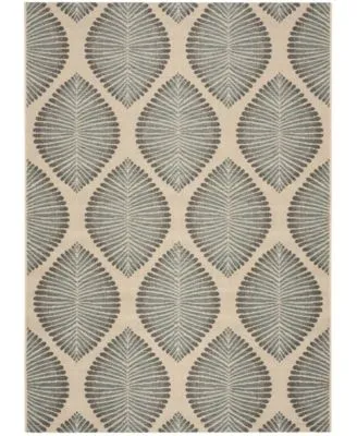 Safavieh Courtyard Beige Anthracite Outdoor Area Rug Collection