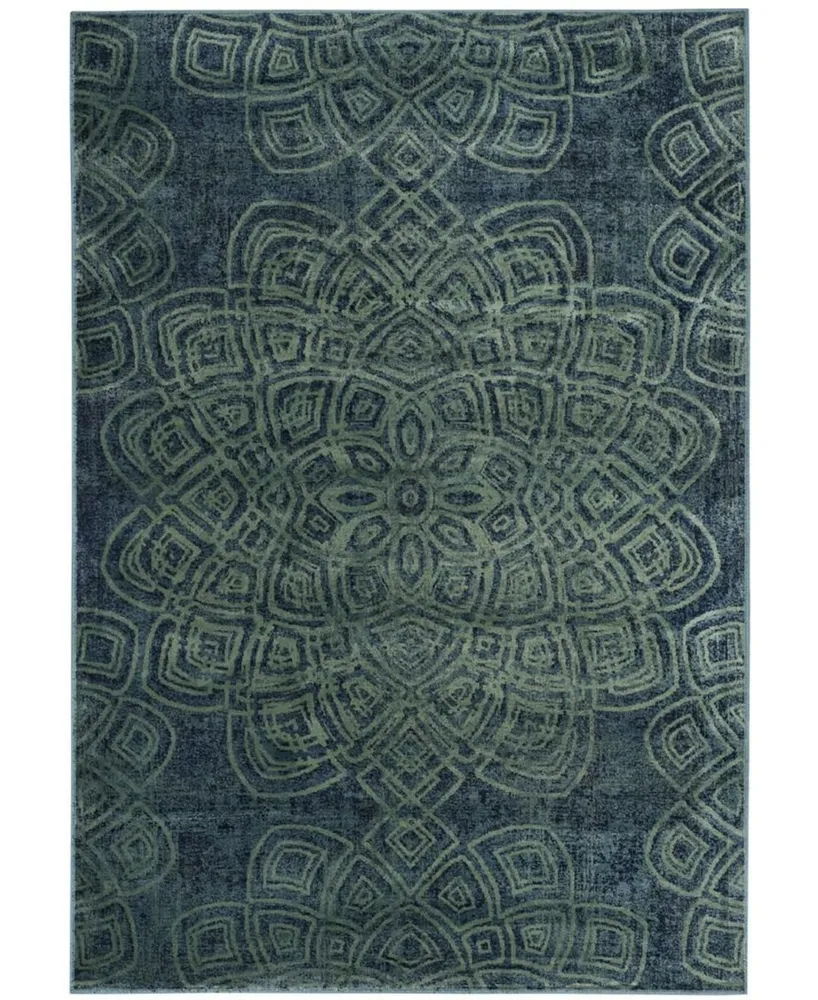 Safavieh Constellation Vintage CNV751 Light and Multi 4' x 5'7" Area Rug