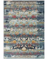 Safavieh Baldwin BDN192 Teal and Beige 8' x 10' Area Rug