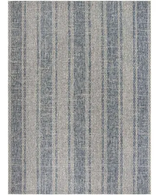 Safavieh Courtyard CY8736 Light Gray and 8' x 11' Sisal Weave Outdoor Area Rug