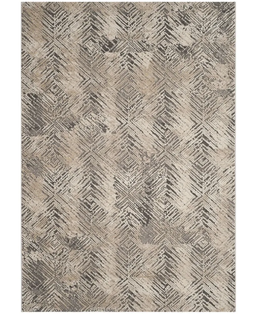 Safavieh Meadow MDW338 Ivory and Gray 4' x 6' Area Rug