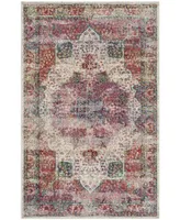 Safavieh Merlot MER121 Cream and Multi 4' x 6' Area Rug