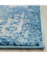 Safavieh Evoke EVK256 Blue and Ivory 12' x 18' Area Rug