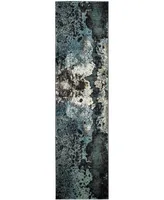 Safavieh Glacier GLA124 Blue and Multi 2'2" x 6' Runner Area Rug