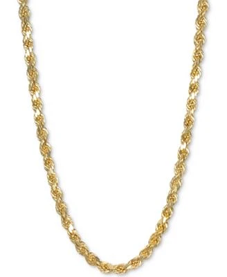 Italian Gold Forza Rope Chain Necklace Collection 4 1 10mm In 14k Gold