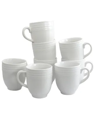 Plaza Cafe 15Ounce Mug, Set of 8