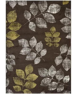 Safavieh Porcello PRL3729 Brown and Green 8' x 11'2" Area Rug