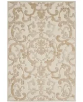 Safavieh Paradise PAR357 Stone and Cream 4' x 5'7" Area Rug