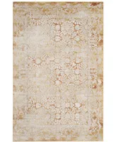 Safavieh Palermo PLM850 Gold and Beige 5'1" x 7'6" Area Rug