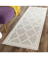 Safavieh Amherst AMT414 Ivory and Light Grey 2'3" x 7' Runner Area Rug