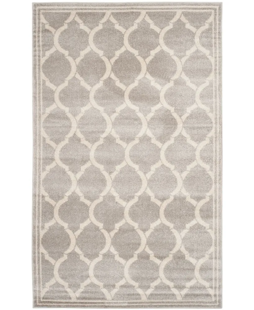 Safavieh Amherst AMT415 Light Gray and 5' x 8' Area Rug