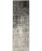 Safavieh Retro RET2770 Black and Light Grey 2'3" x 7' Runner Area Rug