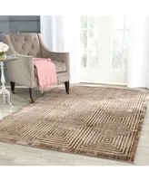 Safavieh Infinity INF569 Brown and Beige 5'1" x 7'6" Area Rug