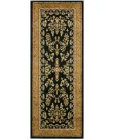 Safavieh Lyndhurst LNH331 Black and Tan 2'3" x 6' Runner Area Rug