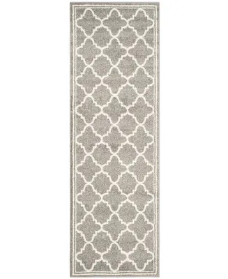 Safavieh Amherst AMT422 Dark Grey and Beige 2'3" x 7' Runner Area Rug