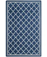 Safavieh Amherst AMT422 Navy and Beige 5' x 8' Area Rug