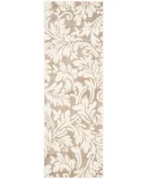 Safavieh Amherst AMT425 Wheat and Beige 2'3" x 7' Runner Area Rug