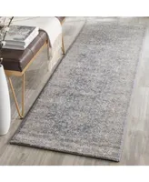 Safavieh Sofia SOF330 Light Grey and Beige 2'2" x 8' Runner Area Rug