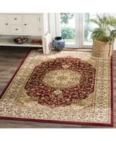 Safavieh Lyndhurst LNH222 Red and Ivory 5'3" x 7'6" Area Rug