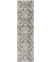 Safavieh Vintage Persian Grey and Charcoal 2'2" x 8' Runner Area Rug