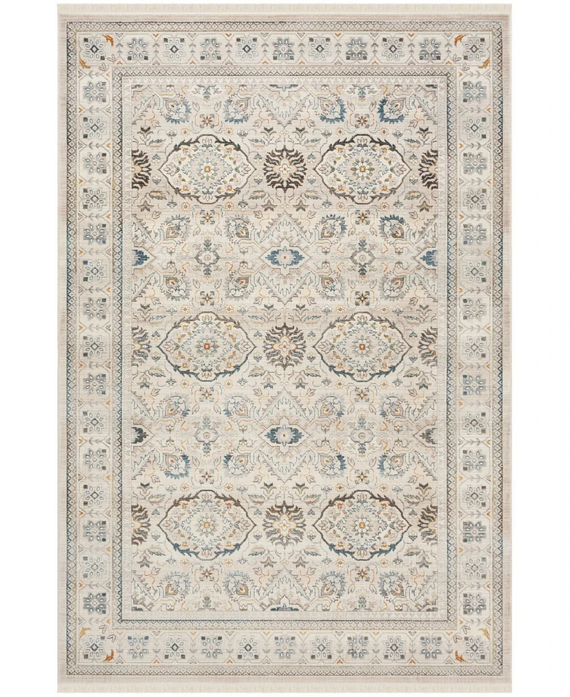 Safavieh Vintage Persian VTP444 Ivory and Light Gray 5' x 7'6" Area Rug