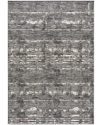 Safavieh Lurex LUR188 Black and Gray 5'3" x 7'6" Area Rug