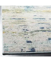 Safavieh Monaco MNC259 Blue and Gray 5'1" x 7'7" Area Rug