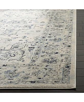 Safavieh Charleston CHL411 Ivory and Light Blue 5'3" x 7'6" Area Rug