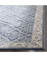 Safavieh Brentwood BNT863 Navy and Creme 5'3" x 7'6" Area Rug