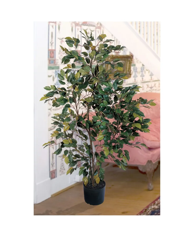 Nearly Natural 4' Ficus Faux Silk Tree