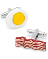 Bacon and Eggs Breakfast Cufflinks