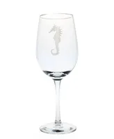 Rolf Glass Seahorse Set Of 4 Glasses Collection