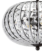 Jonathan Y Catalina Metal /Acrylic Led Semi-Flush Mount