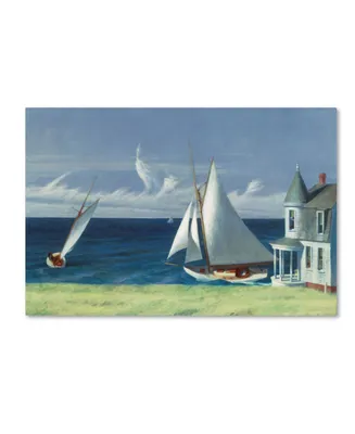 Edward Hopper 'The Lee Shore' Canvas Art