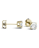 Moissanite Stud Earrings (1/2 ct. t.w. Diamond Equivalent) 14k white or yellow gold