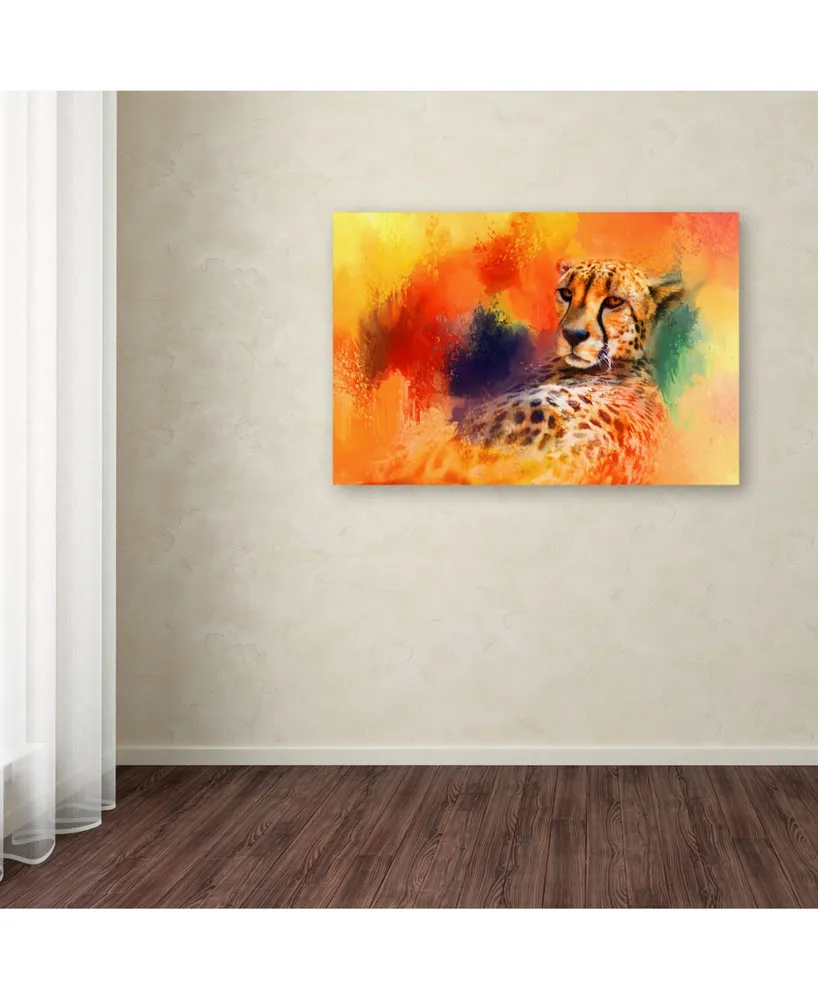 Jai Johnson 'Colorful Expressions Cheetah' Canvas Art - 24" x 16" x 2"