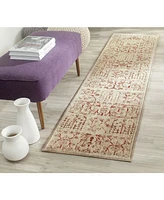 Safavieh Infinity INF593 Beige and Yellow 2' x 8' Runner Area Rug